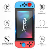 HEYSTOP Switch Case Compatible with Nintendo Switch, 12 in 1 Accessories kit with Carrying Case, Dockable Protective Case, HD Screen Protector and 6pcs Thumb Grips Caps