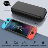 HEYSTOP Switch Case Compatible with Nintendo Switch, 12 in 1 Accessories kit with Carrying Case, Dockable Protective Case, HD Screen Protector and 6pcs Thumb Grips Caps