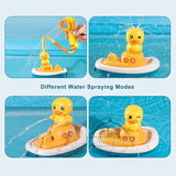 Baby Bath Toys for Kids Spray Water Bath Toys Electric Duck Baby Shower Water Toys Ball Bathroom Baby Toy Bathtub Toys Water Toy