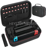 HEYSTOP Carrying Storage Case Compatible with Nintendo Switch/Switch OLED Model, Switch Case with Protective Travel Carrying Bag
