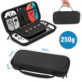 HEYSTOP Switch OLED Accessories Bundle Compatible with 2021 Switch OLED Model, 25 in 1Accessories Gift Kit with Carrying Case