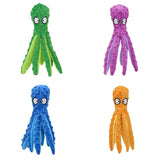 Plush Octopus Soft Dog Stuffed for Large Dogs Cute Pet Chew Toy Interactive Intimate Supplies Fleece Squeaky Toys Indestructible